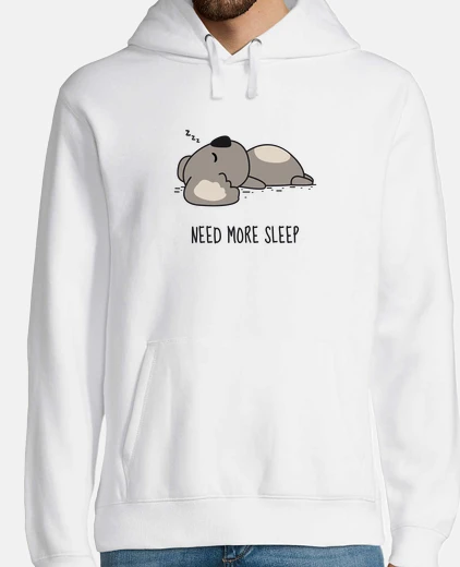 Sudadera necesito dormir mas
