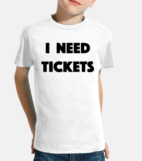 Ropa necesito entradas