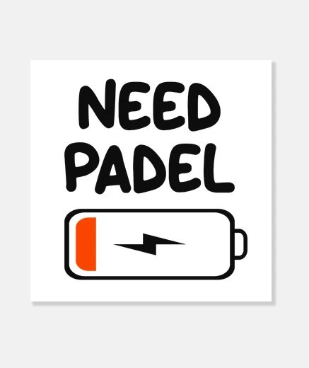 Wall need padel tennis low battery