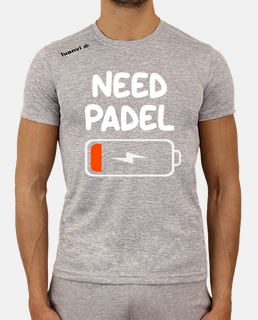 need padel tennis low battery