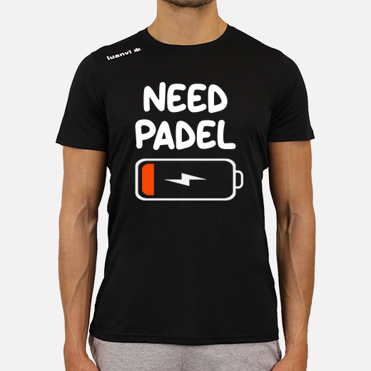 need padel tennis low battery