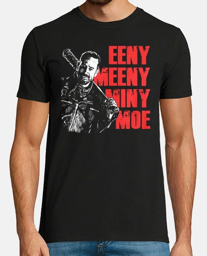 T-shirt Negan - Eeny, Meeny, Miny, Moe (The Walking Dead)