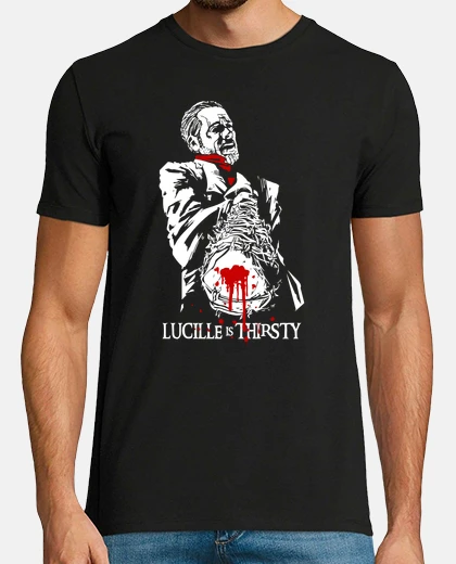 Tee-shirt Negan - Lucille a soif (The Walking Dead)