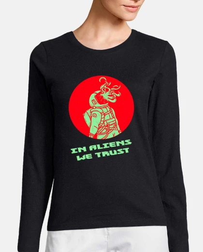T-shirt negli aliens non rust