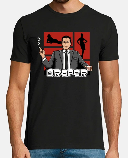 T-shirt negoziante di tessuti
