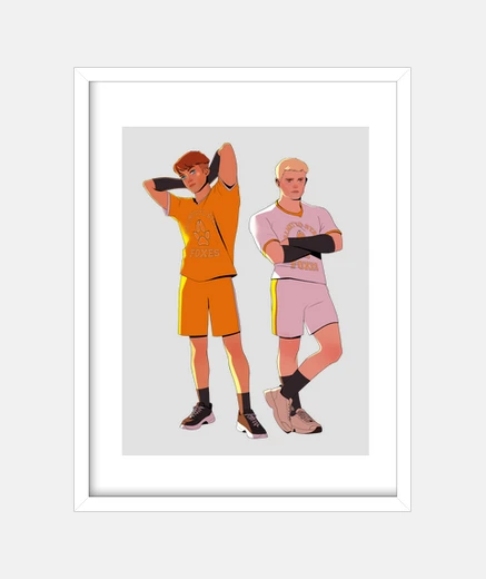 Quadro neil josten e andrew minyard il tribuna