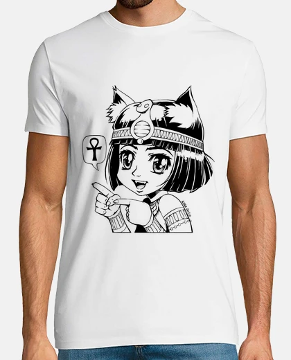 T-shirt neko egiziano