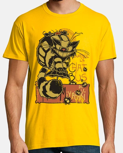 Tee-shirt Nekobus, le chat noir