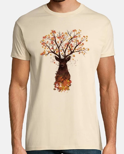 T-shirt nel bosco