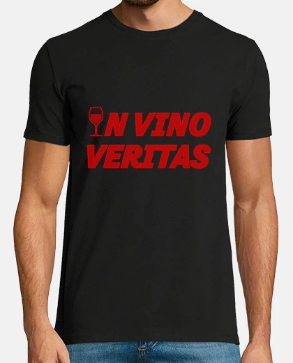 T-shirt nel vero vino