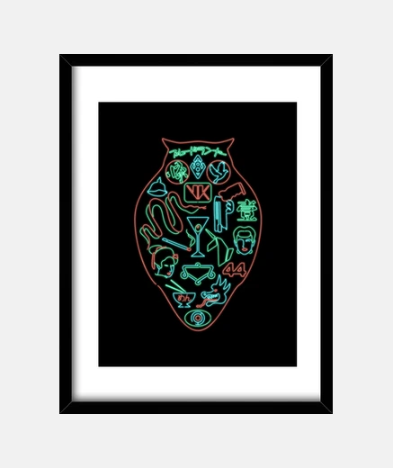 Quadro neon 2019