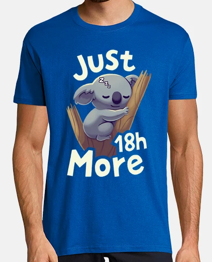 T-shirt neonato koala che dorme 18 ore in più