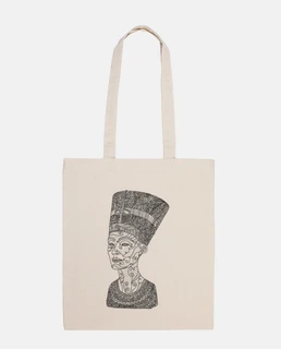 Nerfertiti bolsa - tinta negra