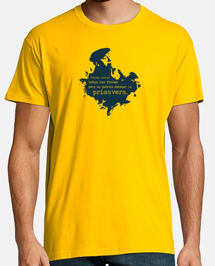 Camiseta Neruda (azul oscuro) - Chico