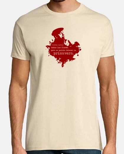 Camiseta Neruda (granate) - Chico