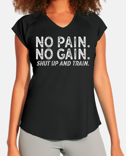 T-shirt nessun dolore nessun guadagno