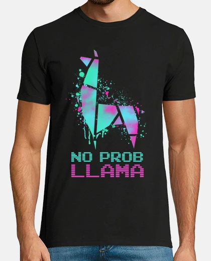 T-shirt nessun problema lama