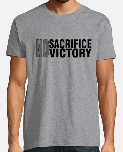 T-shirt nessun sacrificio ice nessuna vittoria 