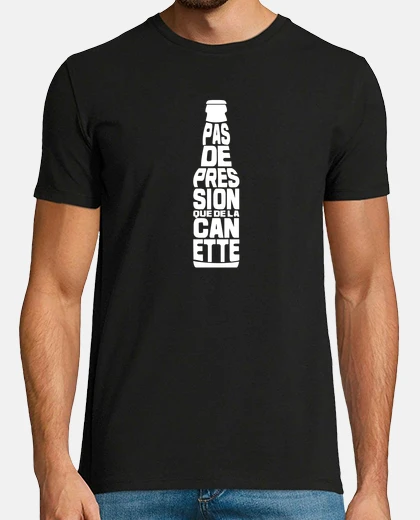 T-shirt nessuna pressione que la lattina