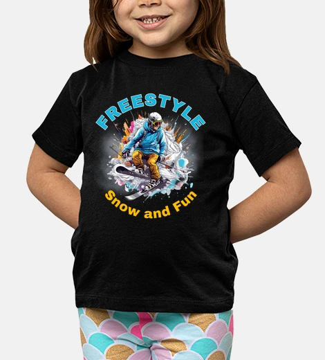 Abbigliamento neve e fun freestyle: regalo di sport sciistici estremi per bambini