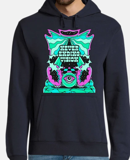Sudadera never ending vision eye