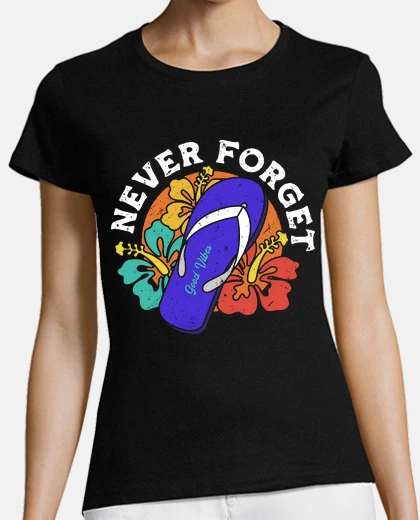 Playera never forget