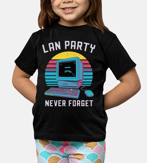 Ropa never forget lan party nostalgic gaming