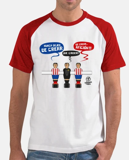T-shirt never stop believing in atlético de madrid