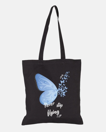 Bolsa Never Stop Flying Baby Blue