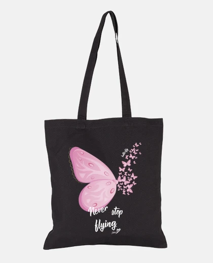 Bolsa Never Stop Flying Pastel Pink