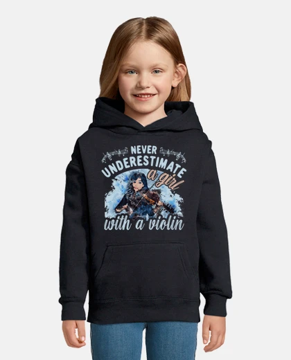 Kids never underestimate a girl wit a violin