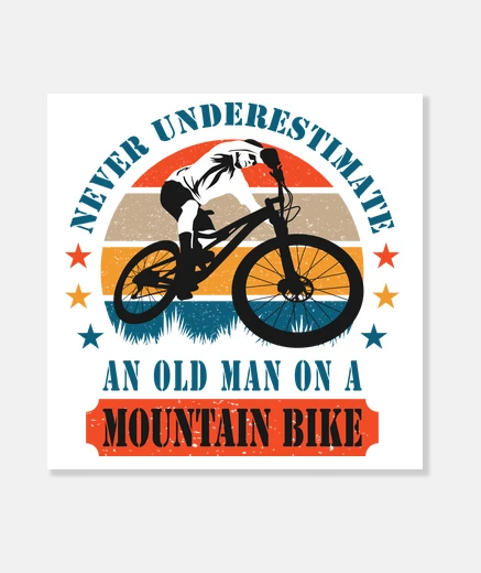 Wall never underestimate an old man on a mou