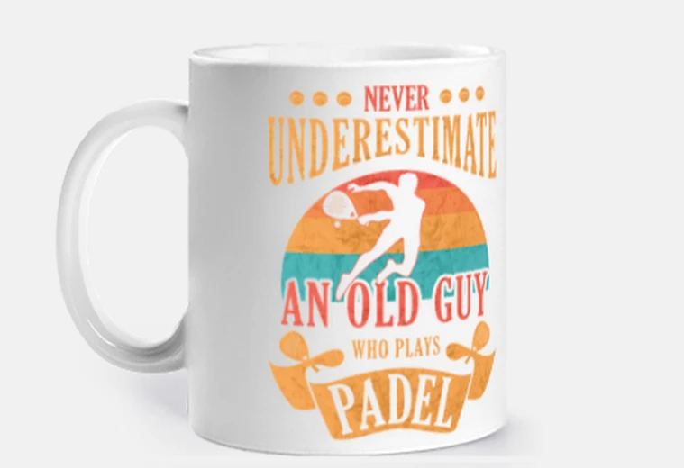 Cup never underestimate old guy padel