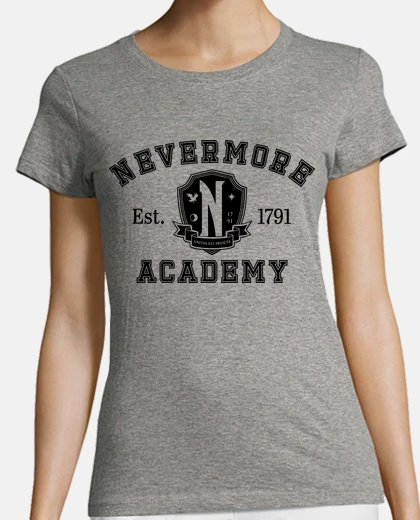 Playera nevermore academy