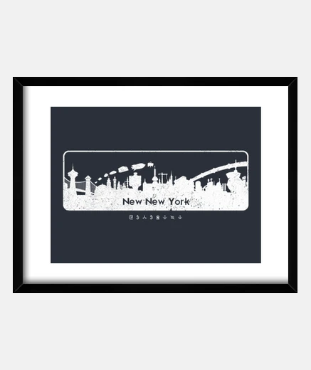 Framed new new york