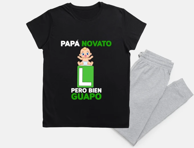 Pajama newbie but very handsome dad