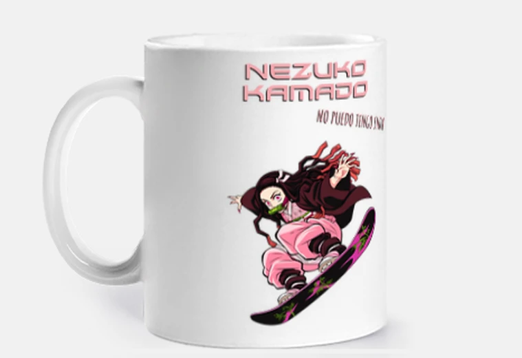 Mug Nezuko Kamado je ne peux pas j39ai de l