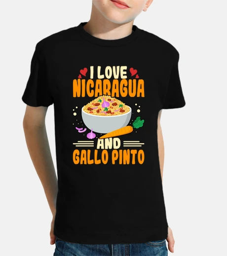 Kids Nicaragua Gallo Pinto Central America