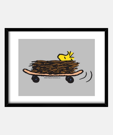 Cadre nid de skateboard de Woodstock