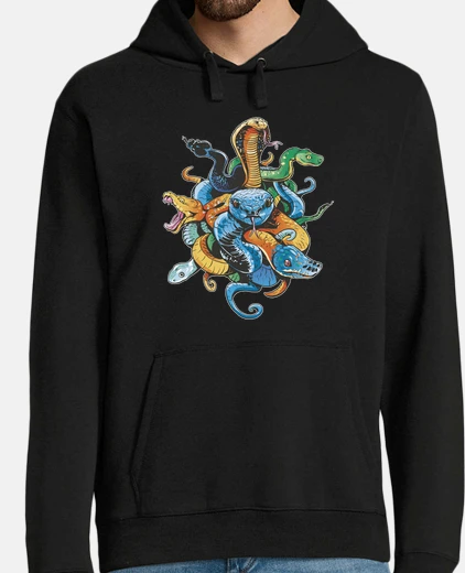 Sudadera nido de serpientes, cascabel, víbora, boa, musgo para reptiles