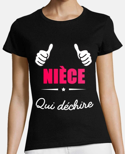 Tee-shirt niece qui dechire