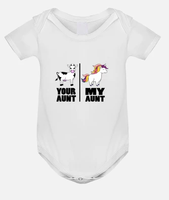 Your aunt my aunt best sale unicorn onesie