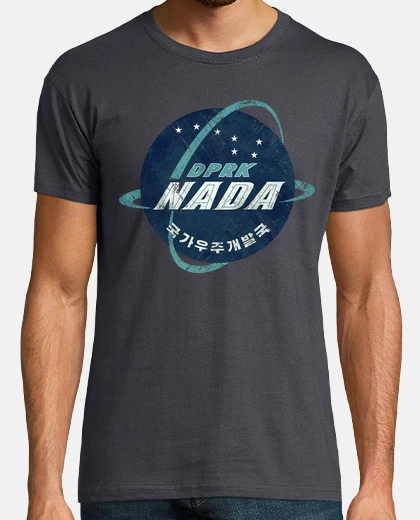 T-shirt niente north agenzia spaziale coreana