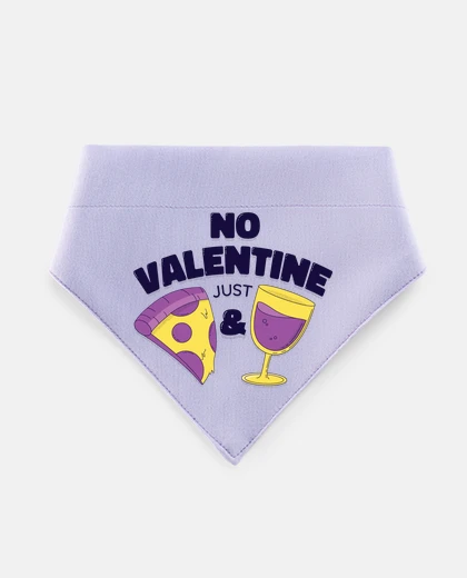 Mascotas niente san valentino, solo pizza e vino borgogna