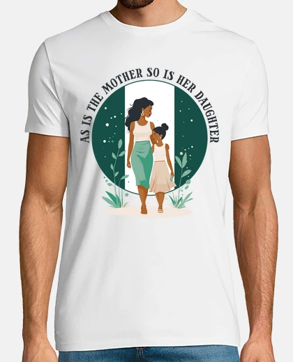 Camiseta nigeria nigeriana y su hija precio de reserva vintage
