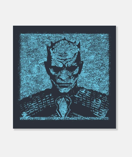 Wall night king graffiti