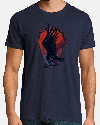 T-shirt Nightfall Raven Emblem from Armored Core VI