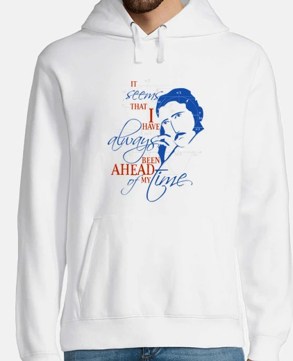 Sudadera Nikola Tesla Quote #2