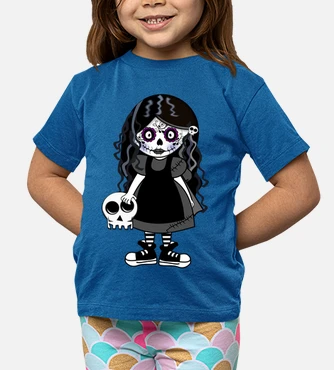 Camiseta calavera niña sale