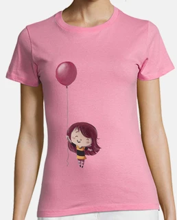 niña con globo